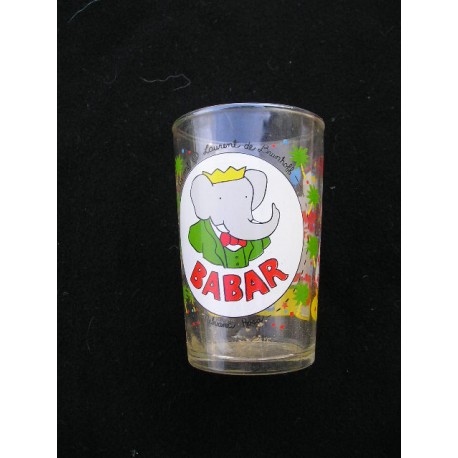 Verre moutarde Amora Babar