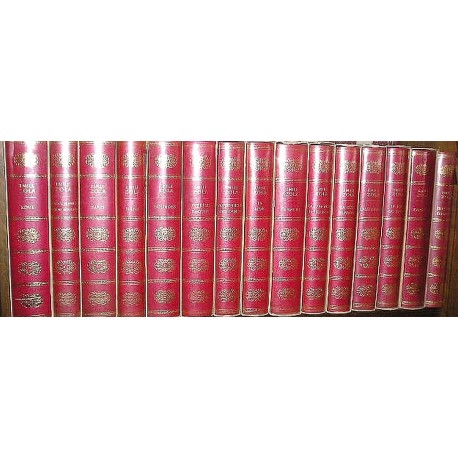 Livres de collection : Zola 15 volumes