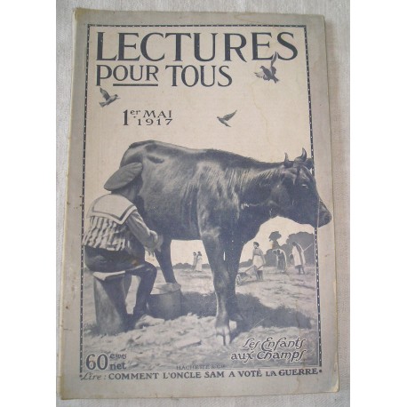 Revue ancienne 1er mai 1917 Lecture pour tous