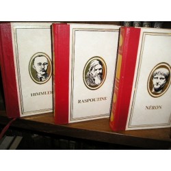 3 Livres de collection : Néron, Himler, Raspoutine