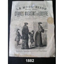 Revue ancienne "La Mode bijou" de 1882