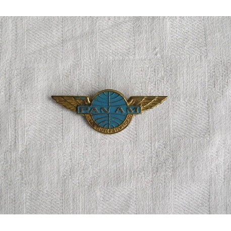 Broche badge PANAM