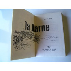 Livre militaire "la Marne" , guerre de 1914