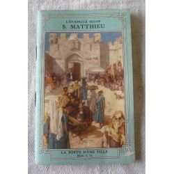 Petit livre religieux Evangile selon St Matthieu