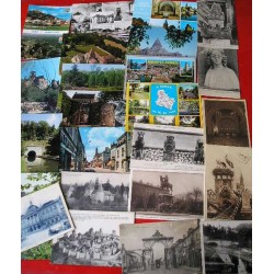 Lot de 24 cartes, EST, Reims, Metz, Marne....