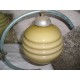  Lustre vintage, 4 globes,  diagonale 68 cm