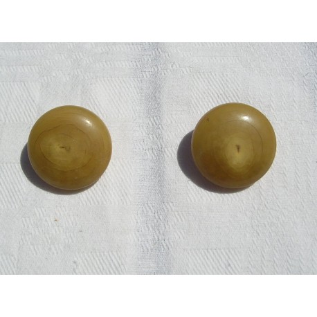 2 gros boutons vintage 31mm