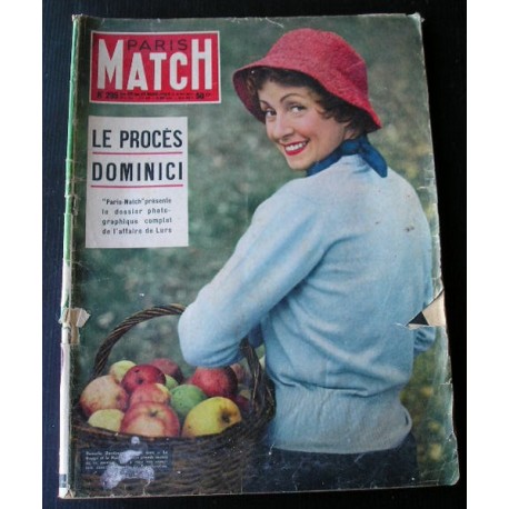 Paris match Danielle Darrieux 1954