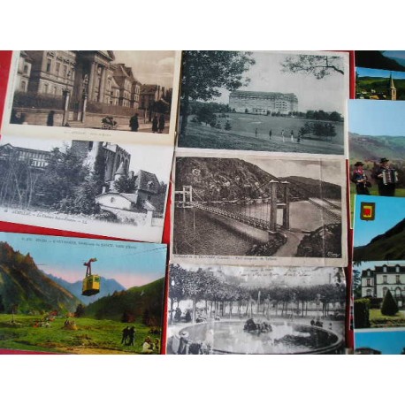 Lot de 51 cartes postales anciennes AUVERGNE