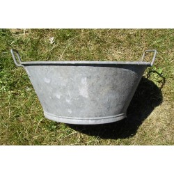 Bassine en zinc 37cm