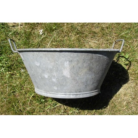 Bassine en zinc 37cm