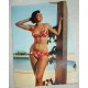 Carte postale années 60, "sirène en vacances", vintage