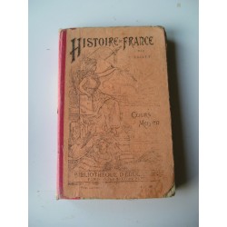 Livre scolaire Histoire de France programme 1894