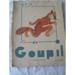 Livre ancien pour enfants Goupil