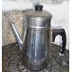 Cafetière métal chromé, complète