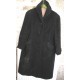 Manteau ancien noir en lainage