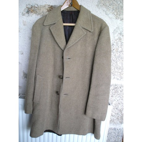 Manteau ancien en laine, marron