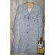 Manteau lainage gris, ancien années 50