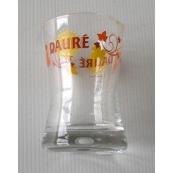 Verre publicitaire Dauré