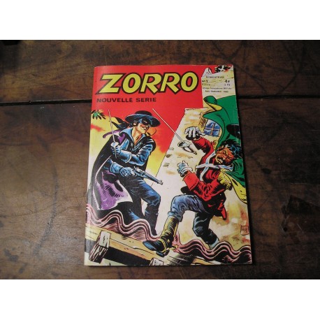  2 albums BD ancien ZORRO N°1 et N°17 de 1978 et 1980