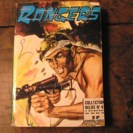 album BD ancien RANGERS N°4 de  1978