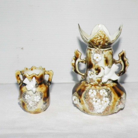 2 petits vases vintage