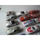 LOT de 36 Voitures miniatures PORSCHE 1/43 Burago, Maistro...