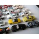 LOT de 36 Voitures miniatures PORSCHE 1/43 Burago, Maistro...