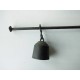 Ancienne balance romaine, peson, fonte 42cm (2)