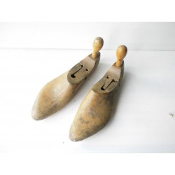 Formes articulées pour chaussures, en bois, 27cm 