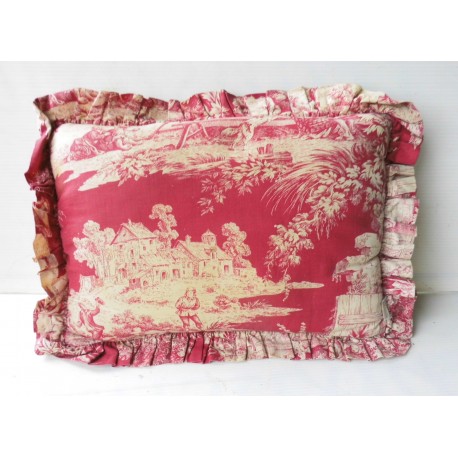 Coussin romantique 40x28cm