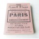 Paris- Plan guide des arrondissements Taride