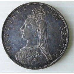 Pièce monnaie italienne Reine Victoria  1887