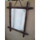 Miroir ancien en bois