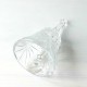 Cloche ancienne de table, en verre  13cm