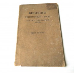 BEDFORD INSTRUCTION BOOK 1939  Vauxhall motors limited First edition
