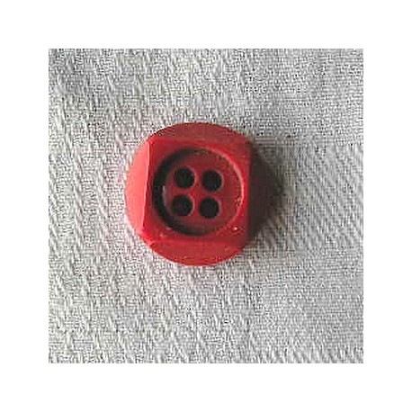 Boutons rouges 2.5cm