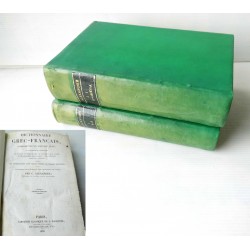 Dictionnaires  grec-français, édition Hachette 1830