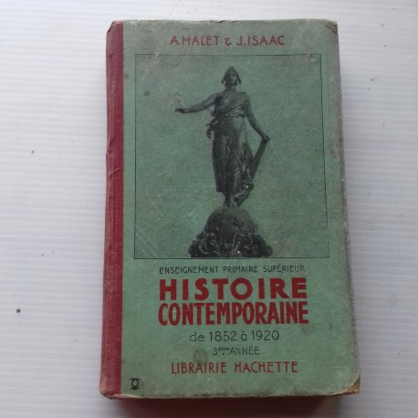 Livre scolaire HISTOIRE 1937 Malet & Isaac