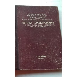 Livre scolaire HISTOIRE contemporaine 1939 Almond Ed J de Gigord