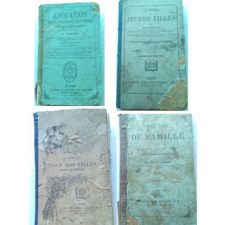 Vieux livres XIXème