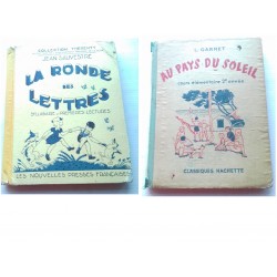 Livres de lecture Au pays du soleil et la Ronde des lettres