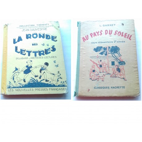 Livres de lecture Au pays du soleil et la Ronde des lettres