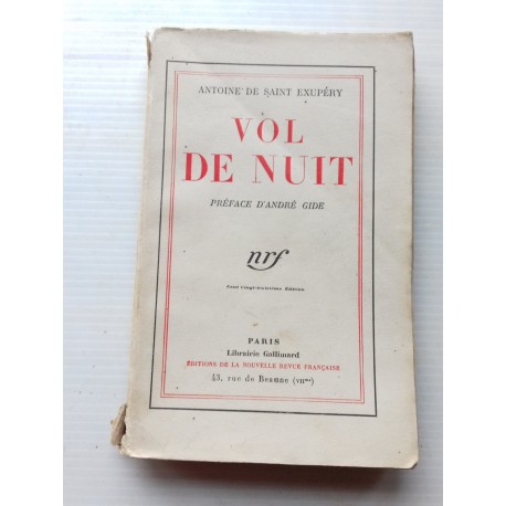 Vol de nuit ST EXUPERY