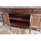 Buffet enfilade, ancien, 4 portes, bois massif,début XXème