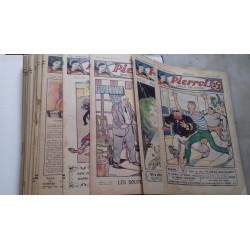Albums PIERROT année 1934 complète, journal des garçons