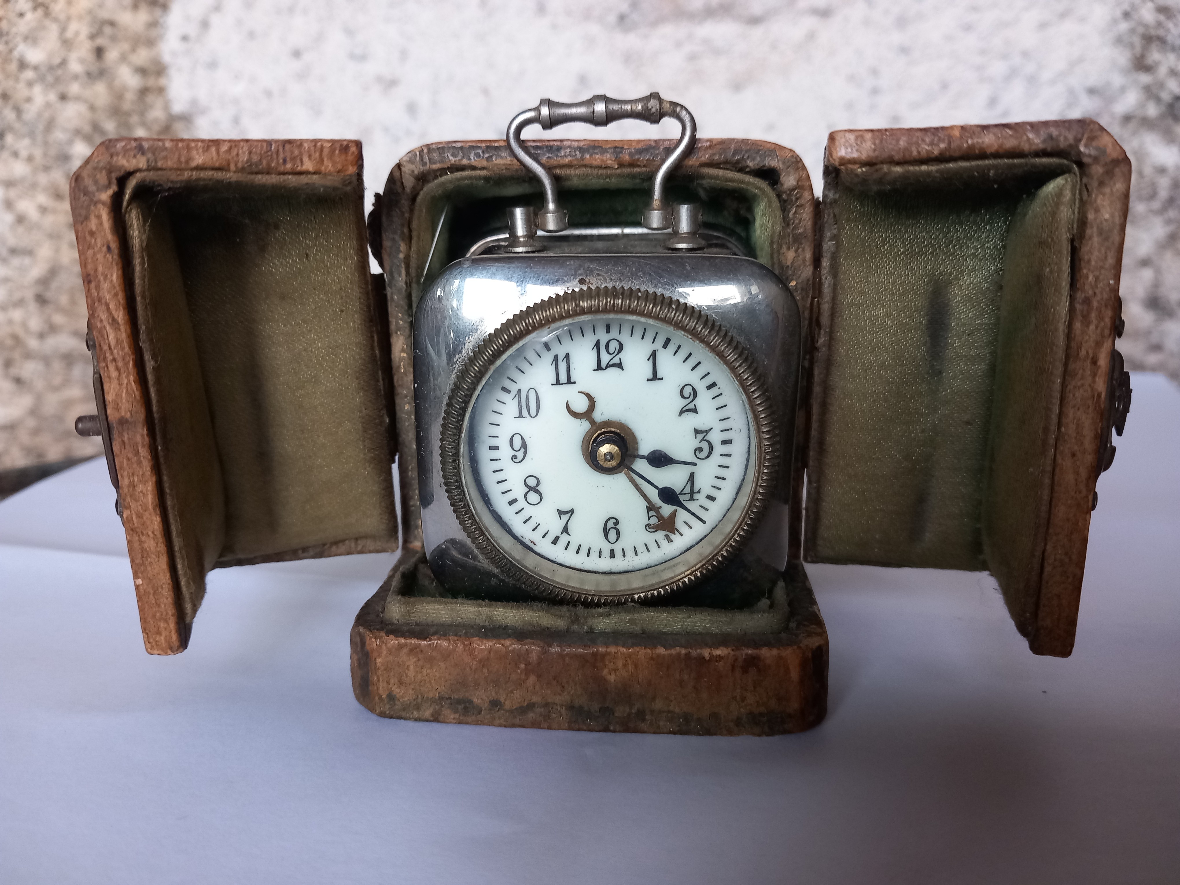 Réveil De Voyage Vintage Remington Mini Quartz Ultra, Analogique, Années 80