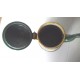 Cafetière authentique émaillée verte