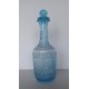 Bouteille bleue avec son bouchon 15cm
