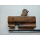Bouvet rabot ancien lame ronde